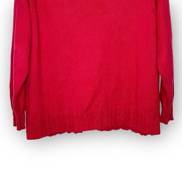 Y2K Tiara International Christmas Cardigan Beaded Grandmacore Ugly Plus Size 1X - Picture 6 of 12